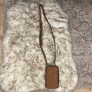 Bandolier Brown Crossbody Phone Bag